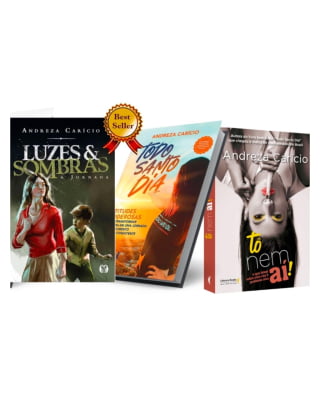 KIT 3 LIVROS BEST SELLERS - TSD - TO NEM - LUZES